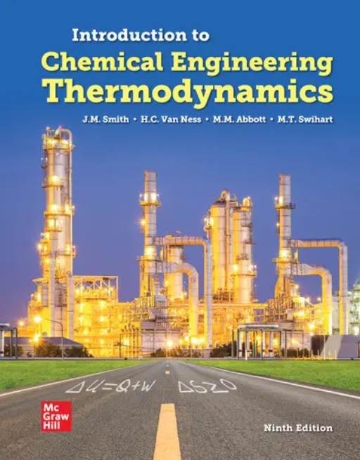 Introduction to Chemical Engineering Thermodynamics ISE 9. ed