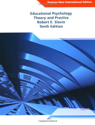 Educational Psychology: Theory and Practice