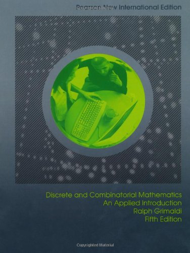 Discrete and Combinatorial Mathematics: An Applied Introduction