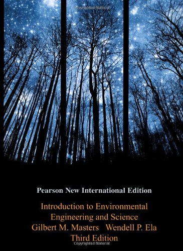 Introduction to Environmental Engineering and Science