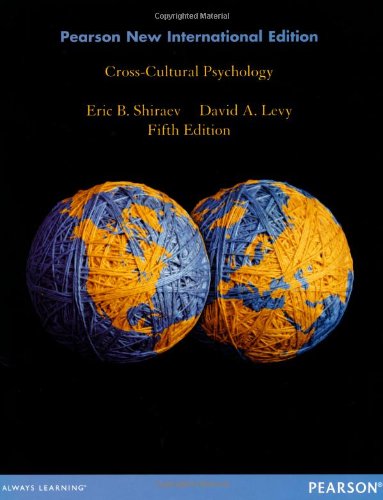 Cross-Cultural Psychology: Critical Thinking and Contemporary Applications