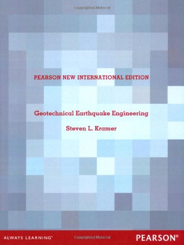 Geotechnical Earthquake Engineering