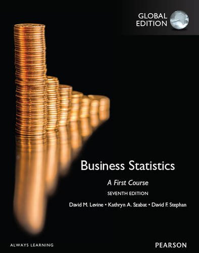 Business Statistics: A First Course