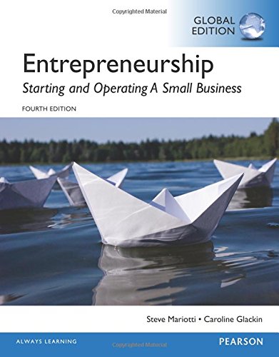 Entrepreneurship: Starting and Operating a Small Business, Global Edition