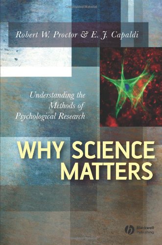 Why Science Matters: Understanding the Methods of Psychological Research