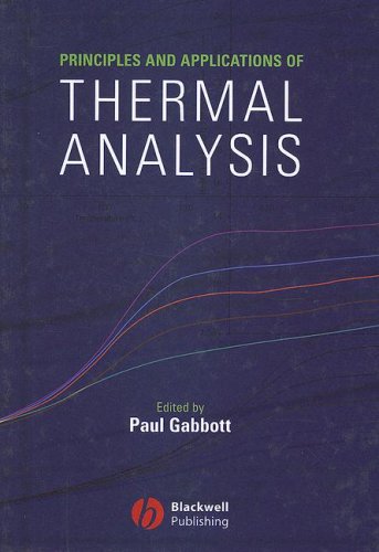 Principles and Applications of Thermal Analysis