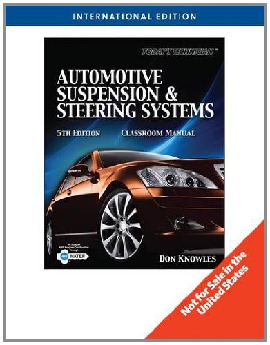 Today s Technichian: Automotive Suspension & Steering, International Edition (Todays Technician)