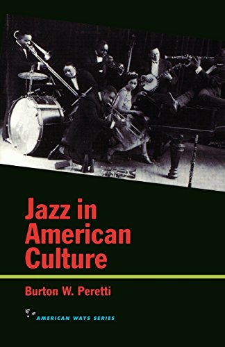 Jazz in American Culture (American Ways Series)