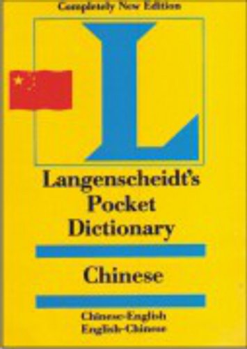 Langenscheidt Pocket Dictionary Chinese