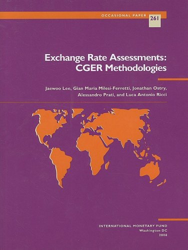 Exchange Rate Assessments: CGER Methodologies (Occasional paper)