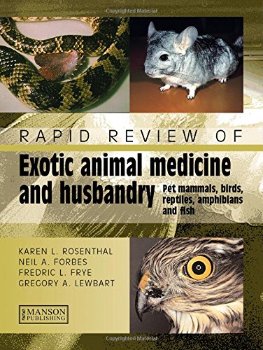 Rapid Review of Exotic Animal Medicine and Husbandry: Pet Mammals, Birds, Reptiles, Amphibians and Fish