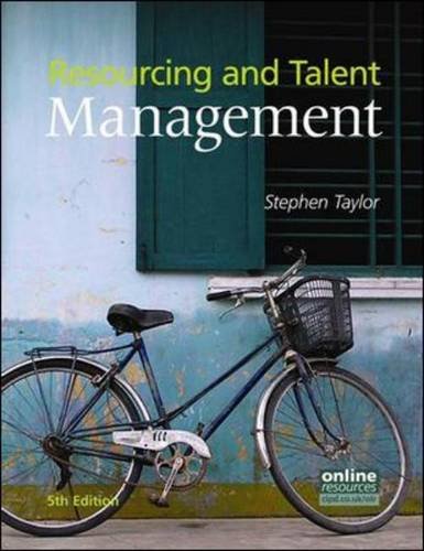 Resourcing and Talent Management