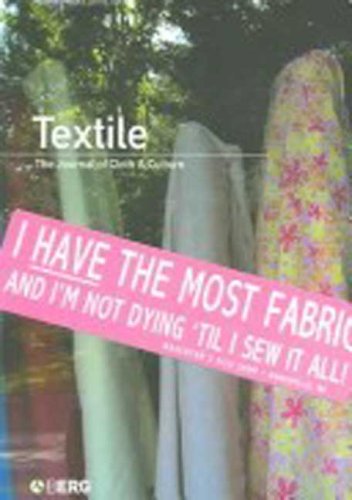 Textile: The Journal of Cloth and Culture: v. 4, Issue 1