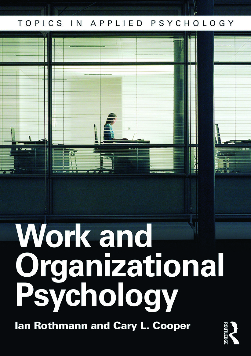 Work and Organizational Psychology