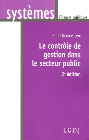 Le contrôle de gestion dans le secteur public