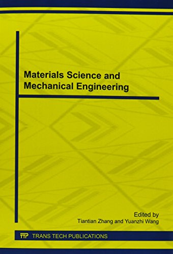 Materials Science and Mechanical Engineering: Selected, Peer Reviewed Papers from the 2013 International Conference on Materials Science and ... 27-28, 2013 (Applied Mechanics and Materials)