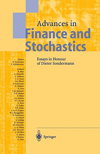 Advances in Finance and Stochastics: Essays in Honour of Dieter Sondermann