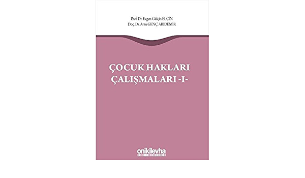 Çocuk Hakları Çalışmaları 1