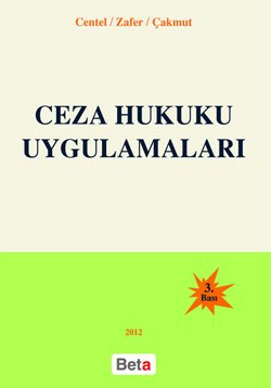 Ceza Hukuku Uygulamaları