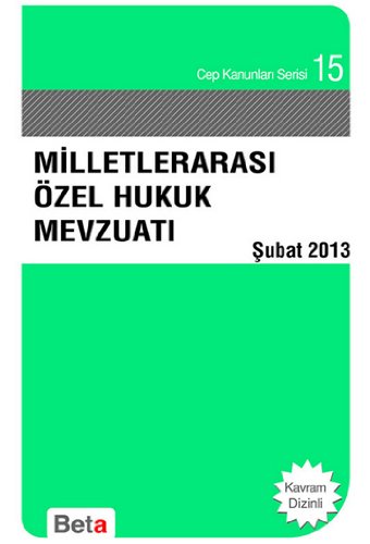 Milletlerarası Özel Hukuk Mevzuatı