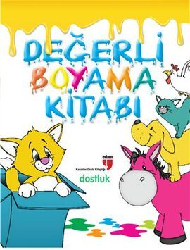 Değerli Boyama Kitabı Dostluk