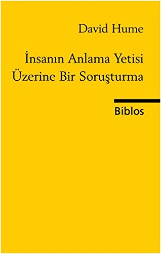 İnsanın anlama yetisi üzerine bir soruşturma