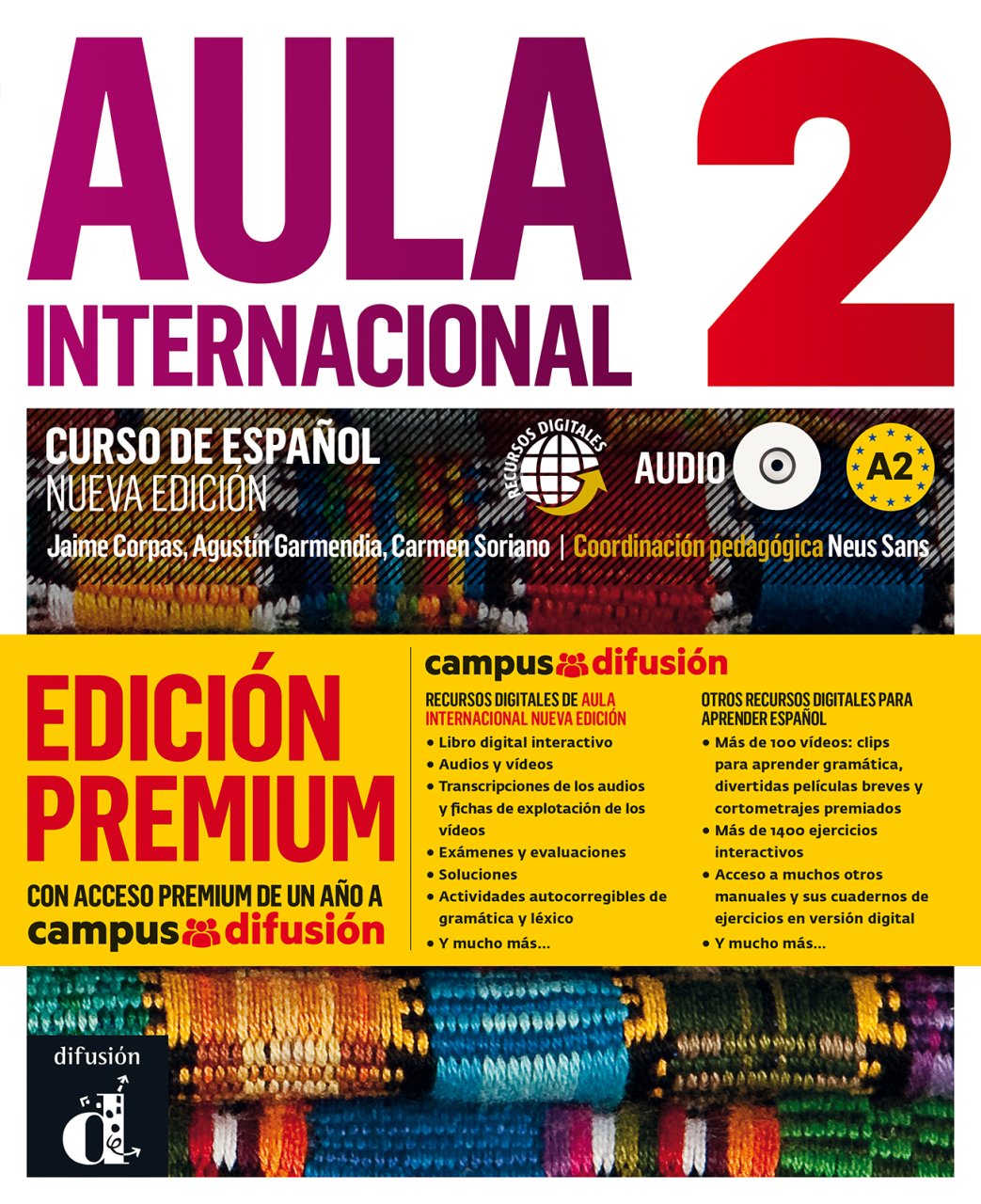 Aula Int 2 Nueva edición Libro del alumno + CD + Prem