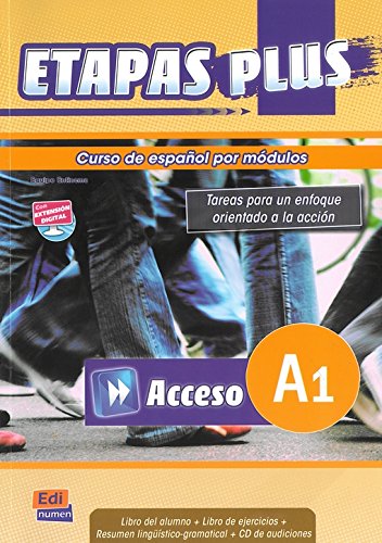 Etapas Plus Acceso A1: Student Book + Exercises + CD