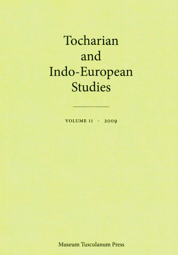 TOCHARIAN & INDO-EURO.STUD V11 (Tocharian and Indo-European Studies)