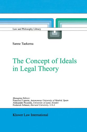 The Concept of Ideals in Legal Theory (Law and Philosophy Library)