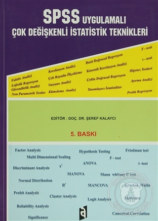 SPSS Uygulamalı Çok Değişkenli İstatistik Teknikleri