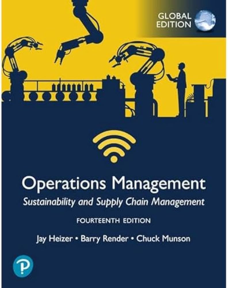 (KITAP+BILGI KOD) HE-Heizer-Operations Management 14/E  (Kod içinde e-kitap erişimi de mevcuttur.)