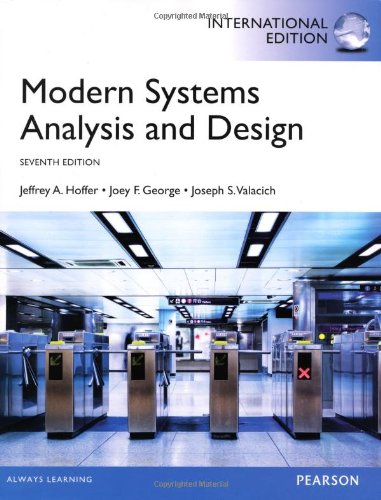 (KITAP+HALIC KOD) HE-HOFFER-MODERN SYSTEMS ANALYSIS & DESIGN _p7  (Kod içinde e-kitap erişimi de mevcuttur.)