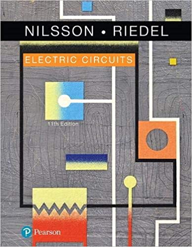 (ISTINYE KOD) (Electric Circuits) Nilsson, Electric Circuits, 11/e (Kod içinde e-kitap erişimi de mevcuttur.)