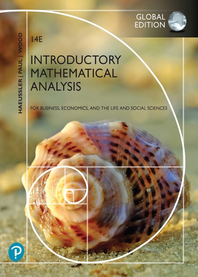 (MARMARA KOD) HE-MyMathLab-Haeussler-Intr Math Analysis-14GE (Kod içinde e-kitap erişimi de mevcuttur.)