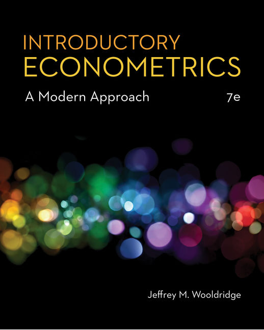 (OZU KOD) Introductory Econometrics : A Modern Approach (Kod içinde e-kitap erişimi de mevcuttur.)