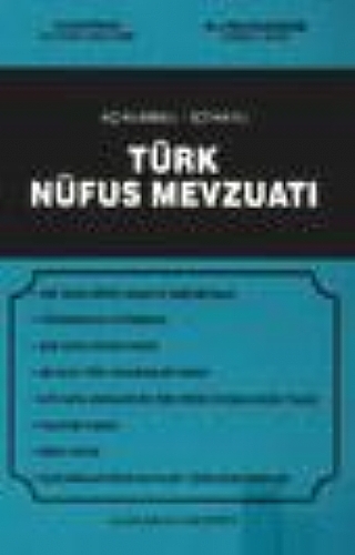 Türk Nüfus Mevzuatı Ve Nüfus Davaları; Ciltsiz